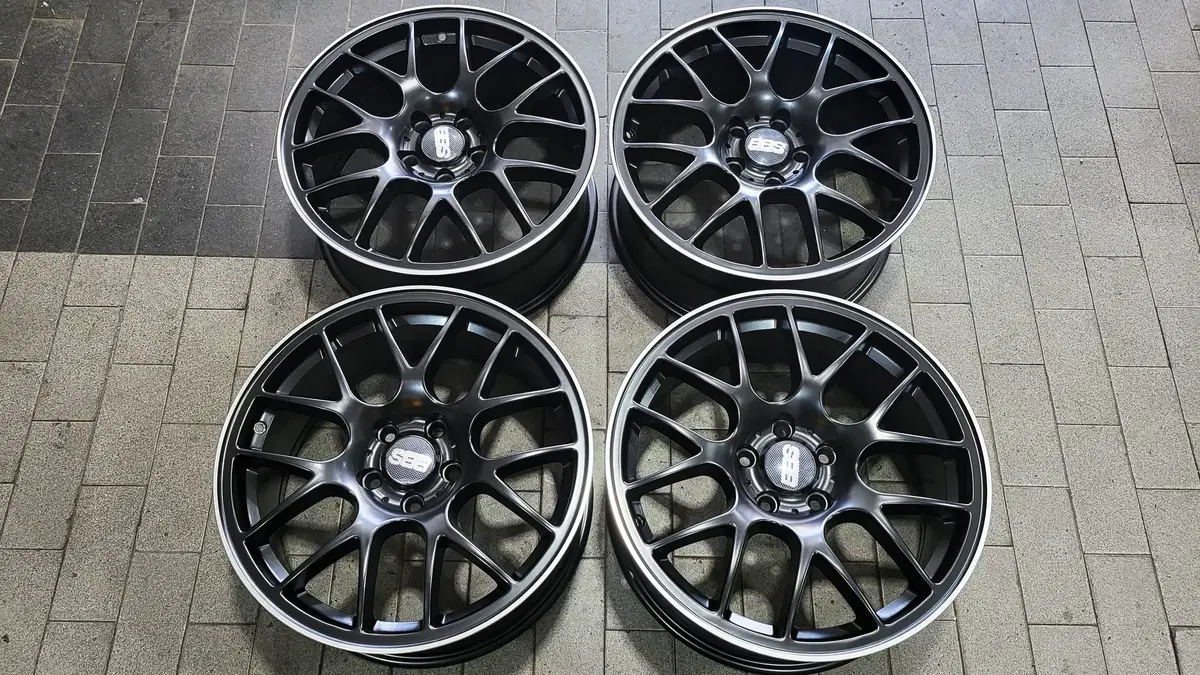 18인치 BBS CHR.st (PCD112) 무광블랙림폴리쉬 신품휠